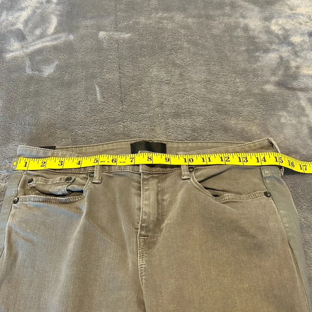 Vince Dylan active stripe high light women’s grey/silver skinny jean size 27 - Picture 6 of 6